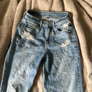 American Eagle stretch baggy jeans